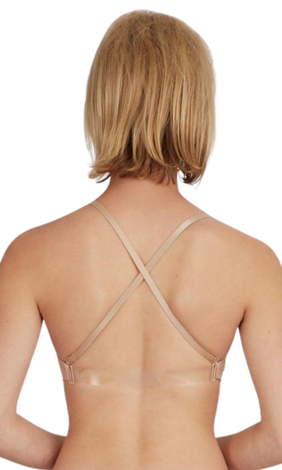 Seamless Camisole Bra Nude back view