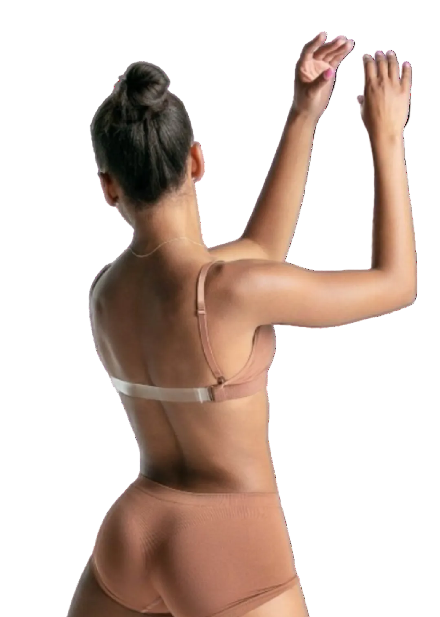 Sweetheart Bandeau Bra lifestyle back view