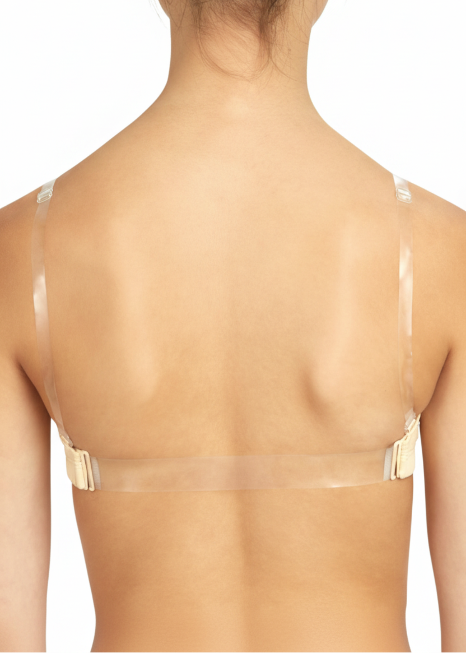 Replacement Clear Back Strap in-use view
