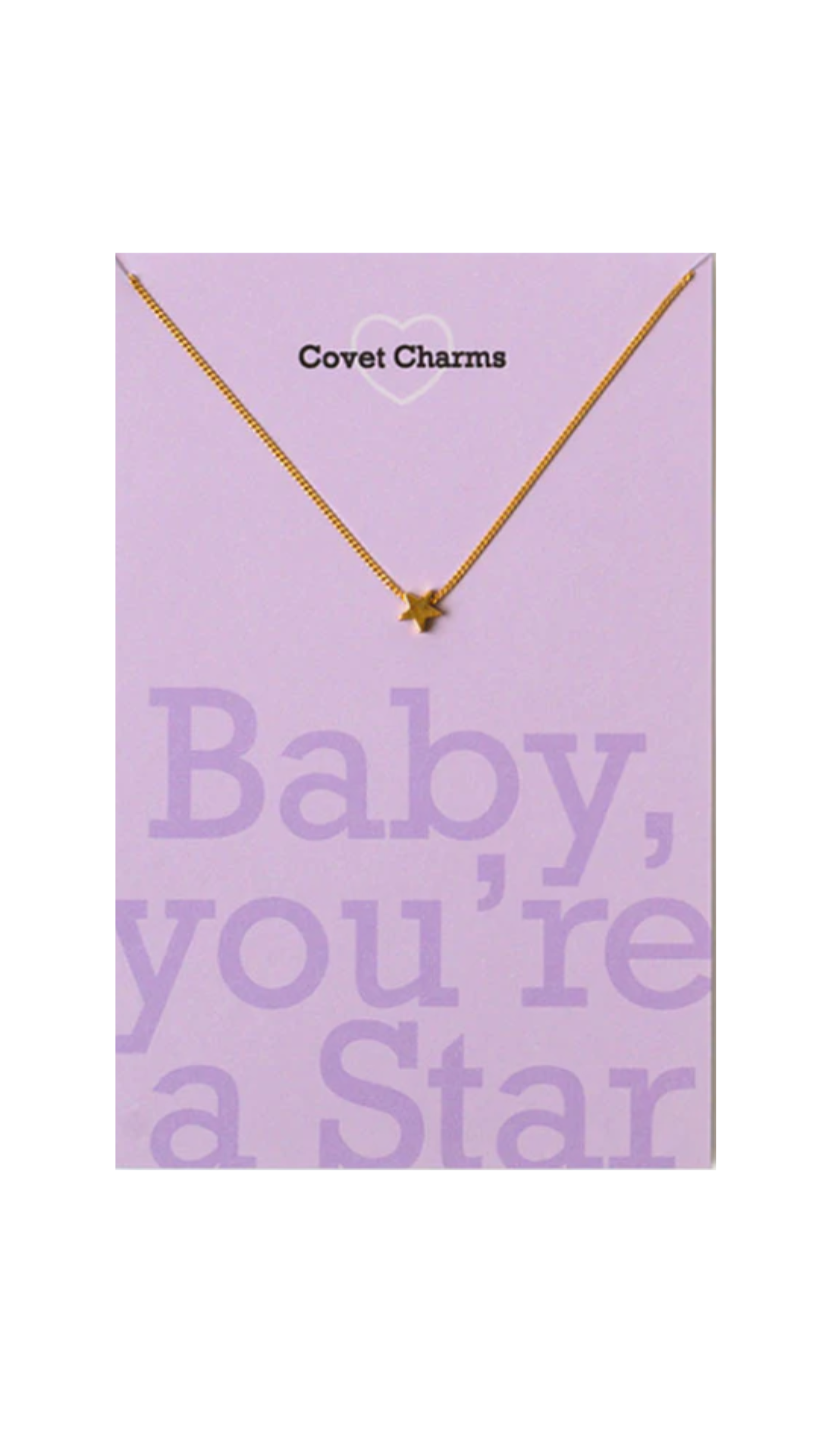 Charm Necklace star