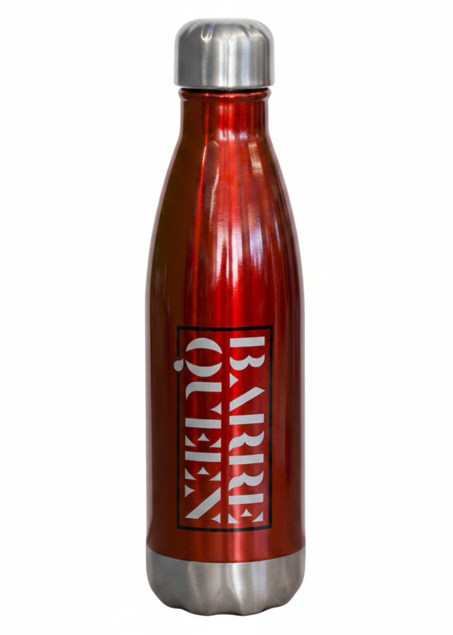 Barre Queen Water Bottle front view