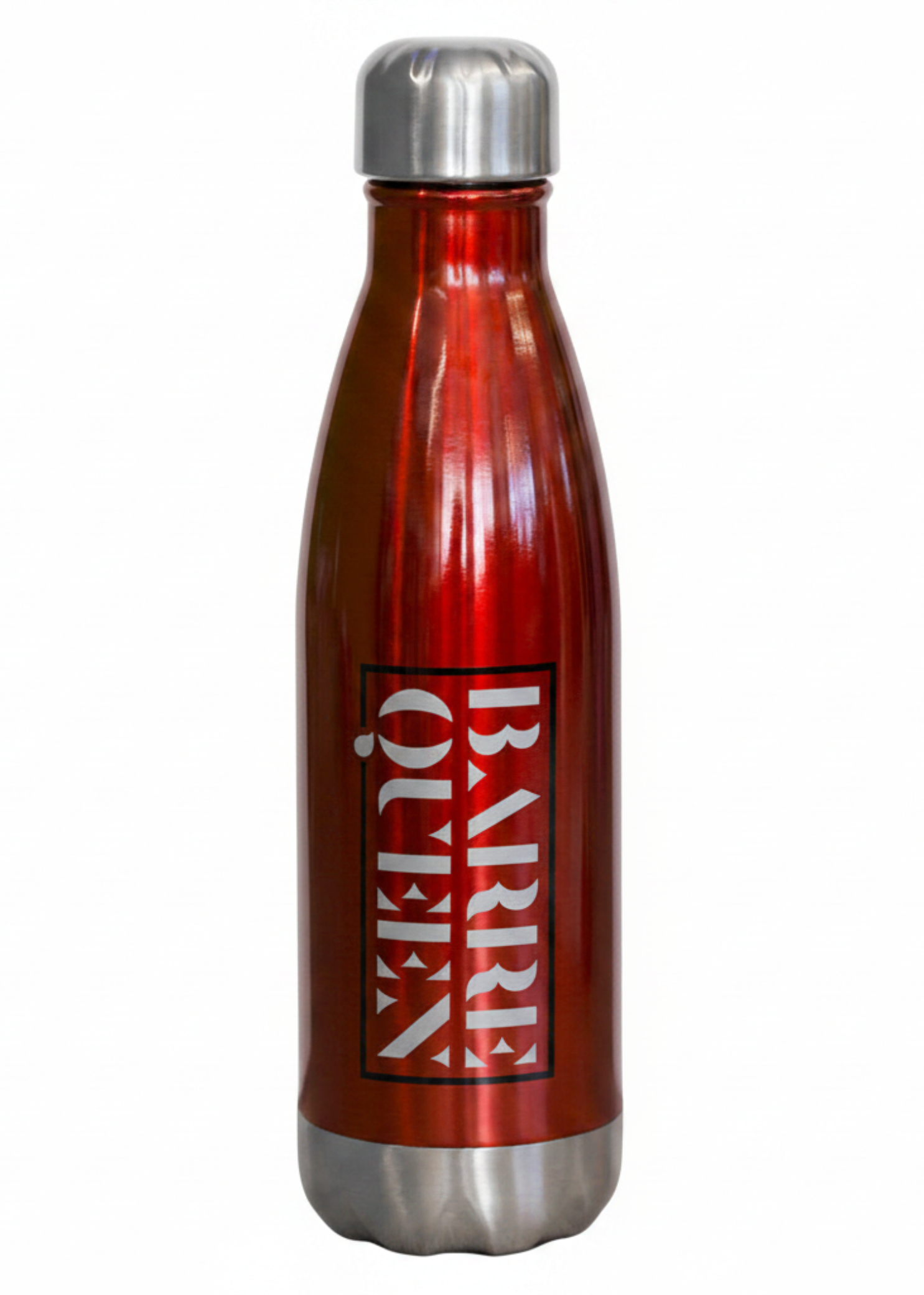Barre Queen Water Bottle front view