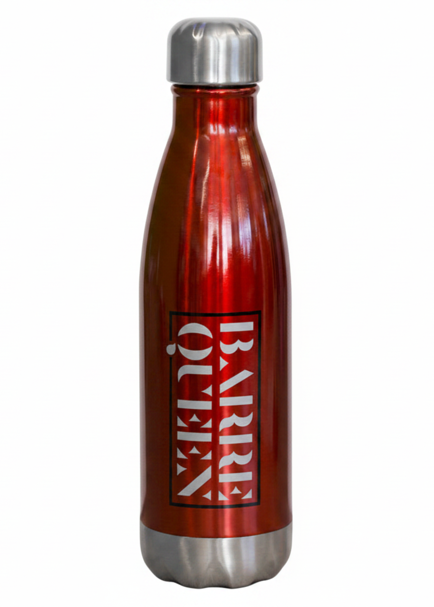 Barre Queen Water Bottle front view