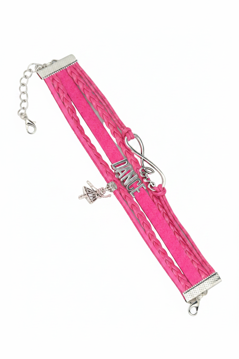 Dance Bracelet hot pink