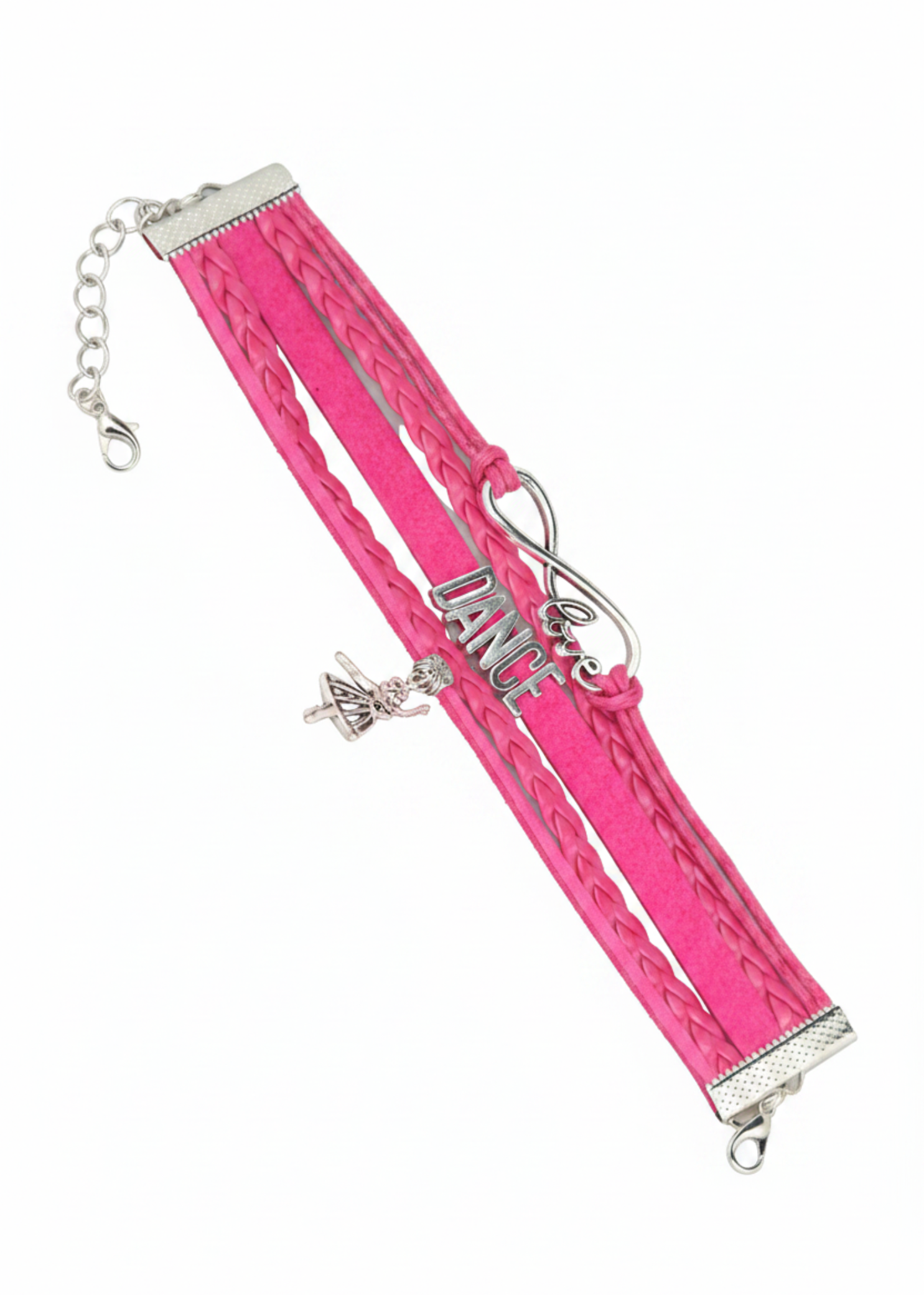 Dance Bracelet hot pink