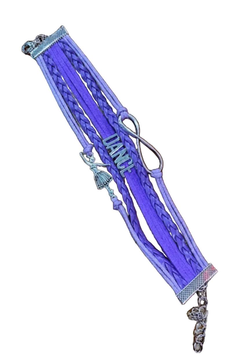 Dance Bracelet medium purple