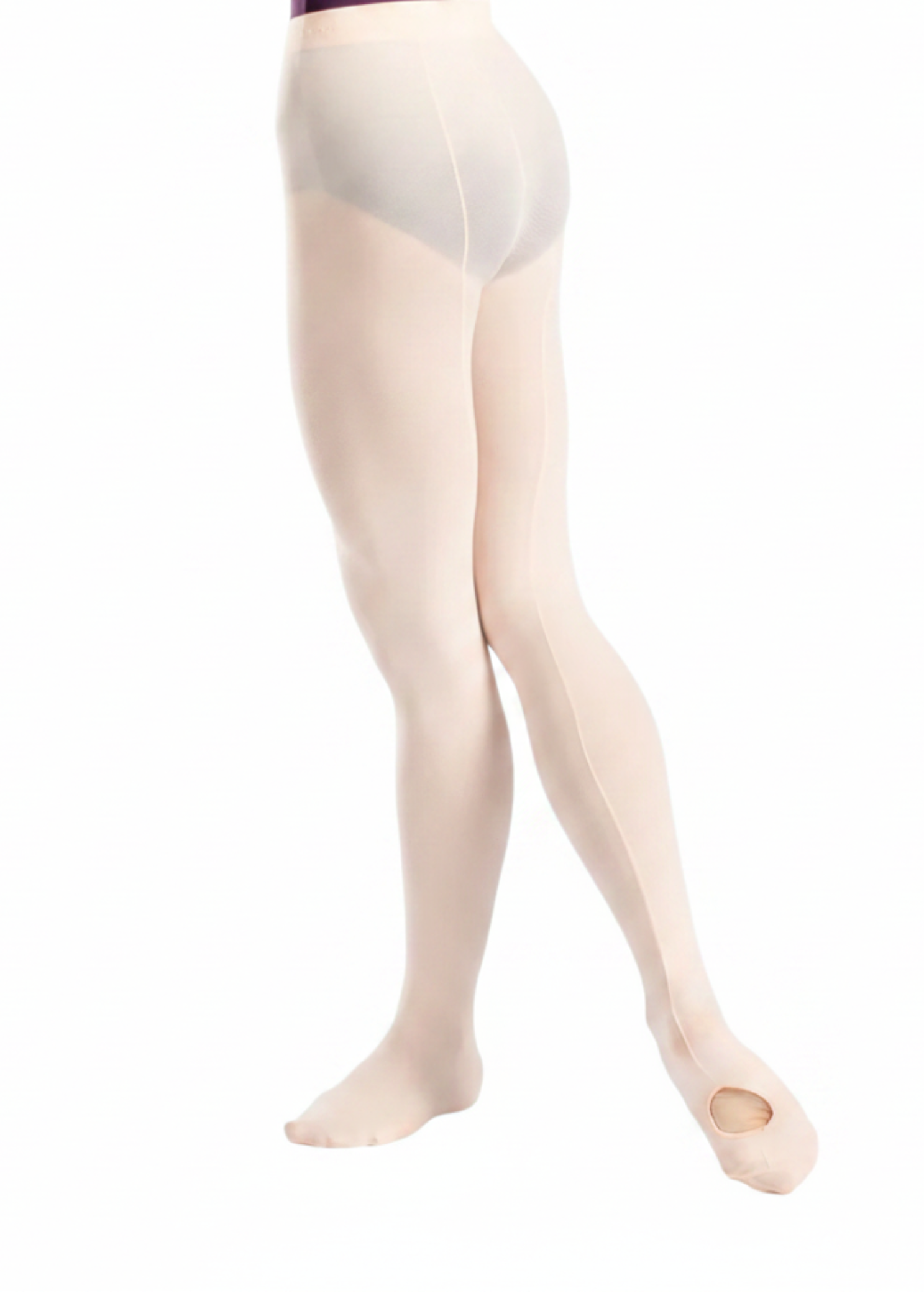 Mesh Seamed Tight Theatrical Pink