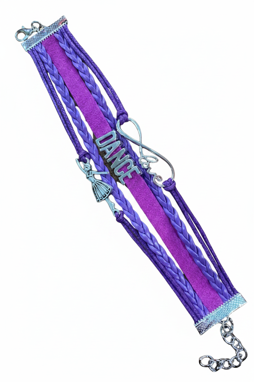 Dance Bracelet dark purple