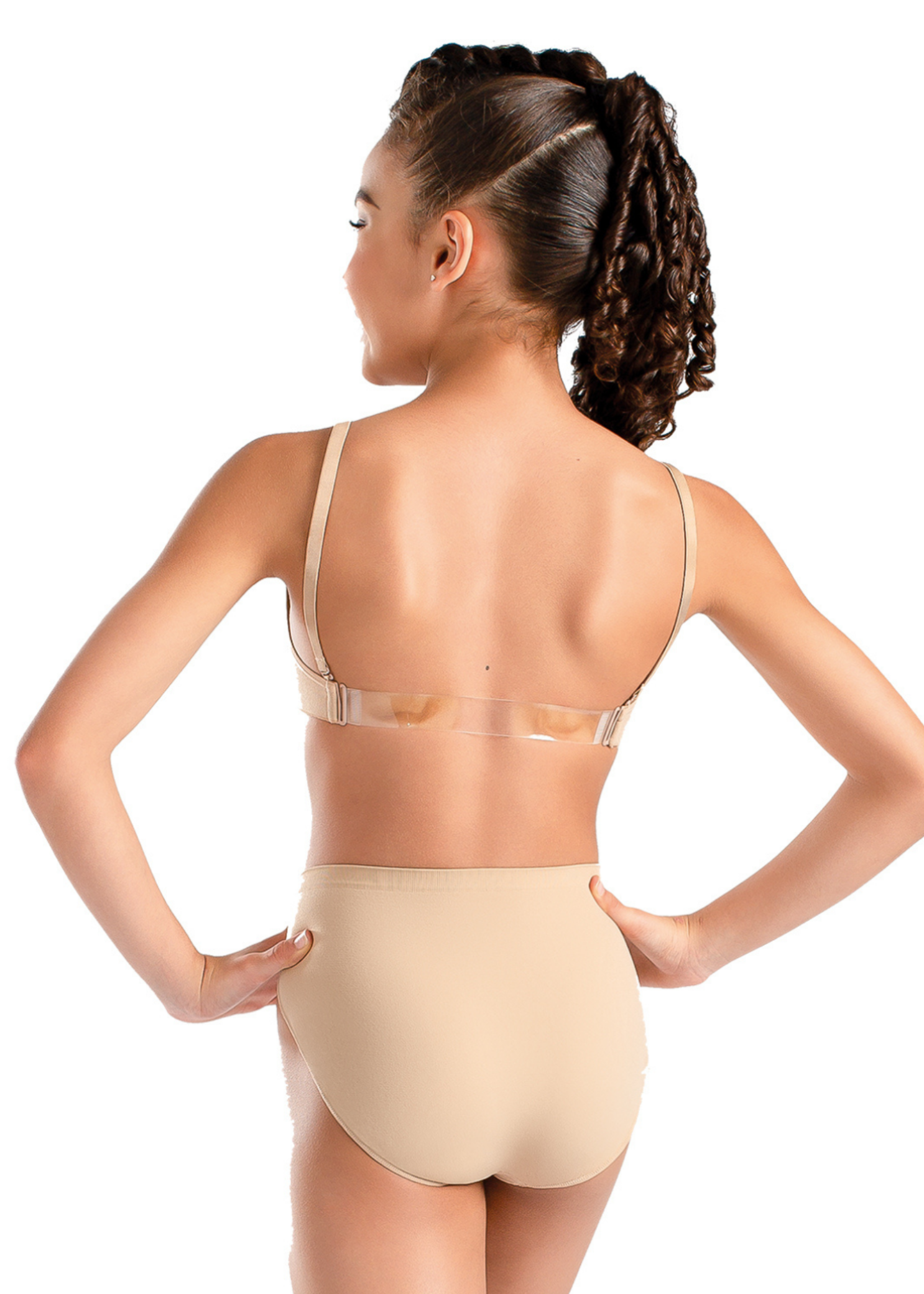 Nina Body Liner Bra Nude back view