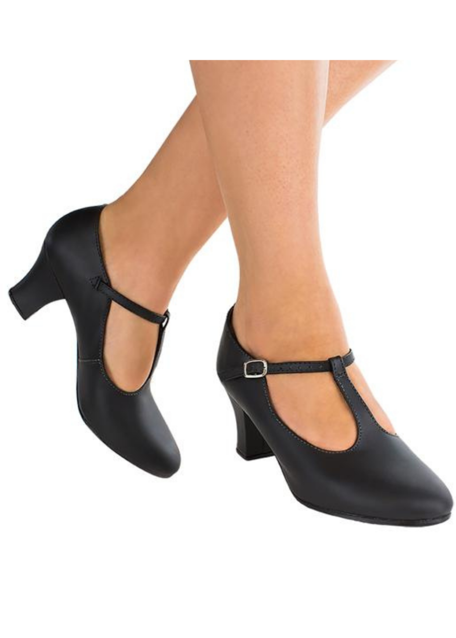 Christa 2" High Heel Character Shoe Black lifestyle view