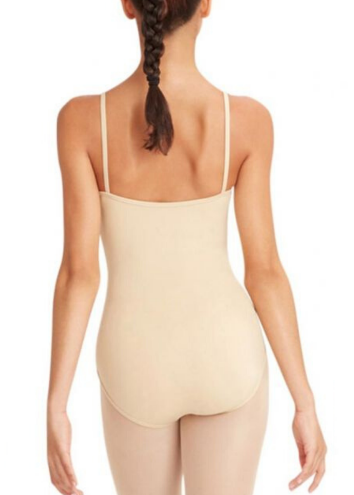 Team Basics Cami Leotard Nude back view