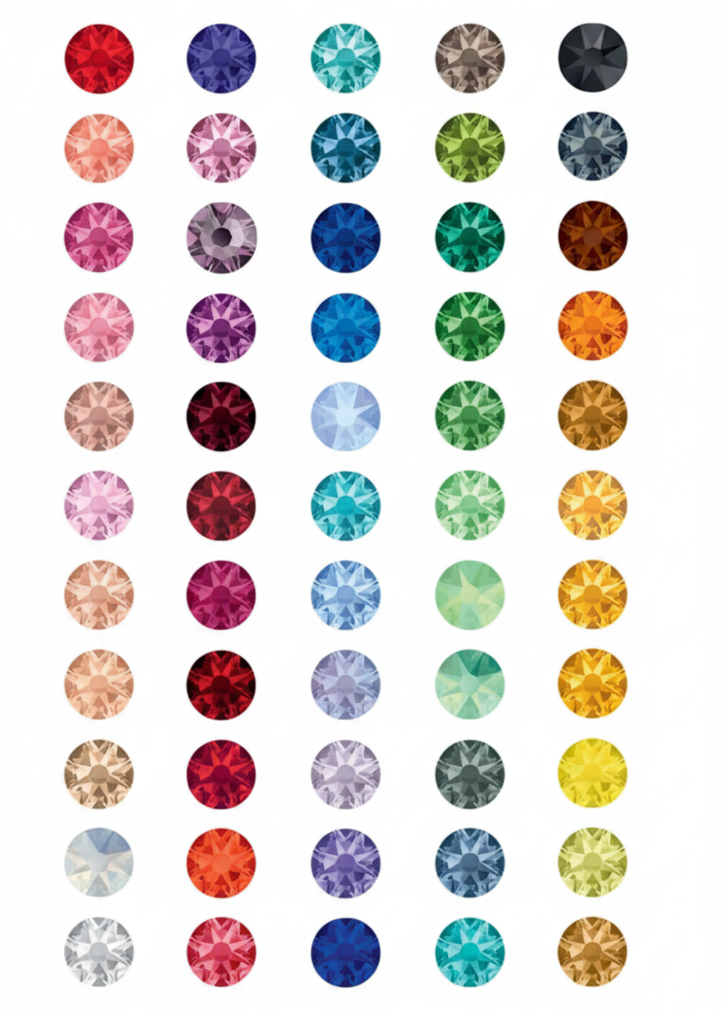 MAXIMA Crystals by Preciosa Flatback Rhinestones Colors 20SS