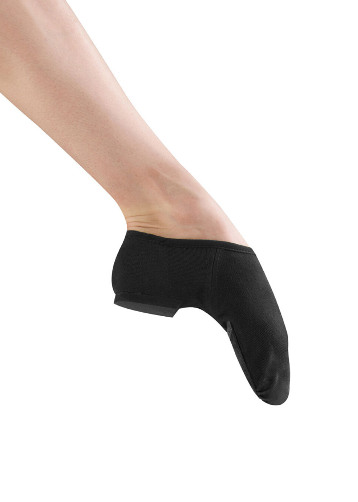 Phantom Slip-On Jazz Shoe Black side view