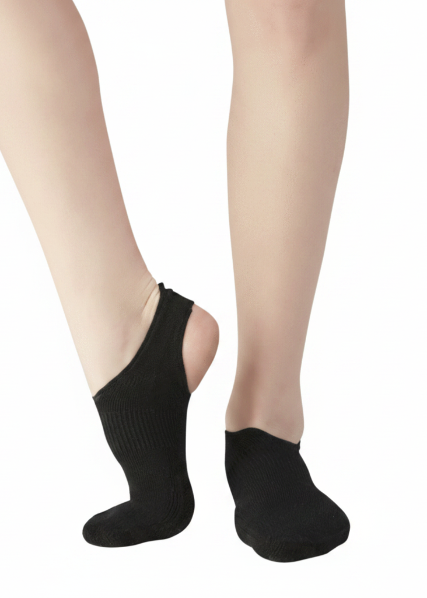 The Alpha Shock Sock Black lifestyle view