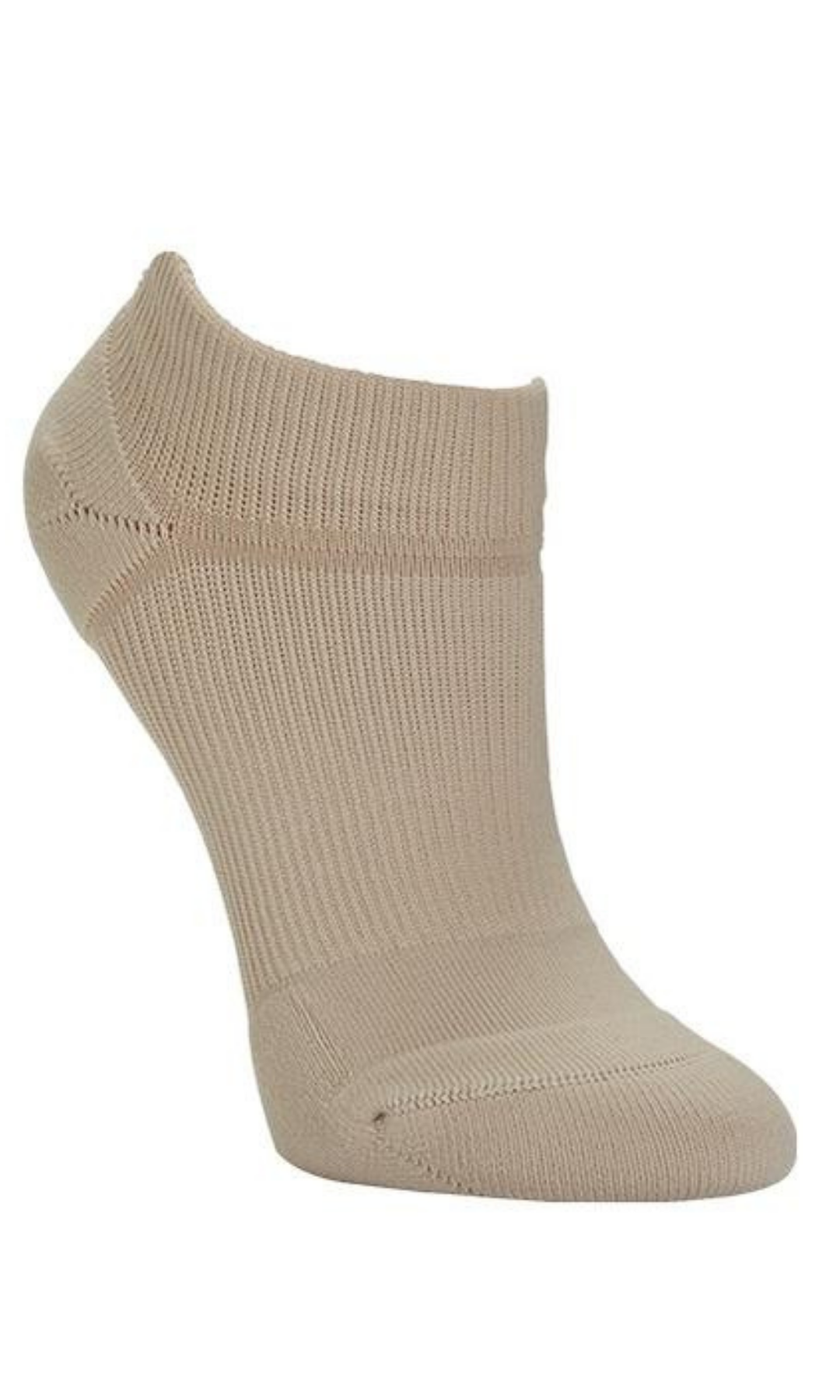 The Amp Shock Sock Nude 1 side view