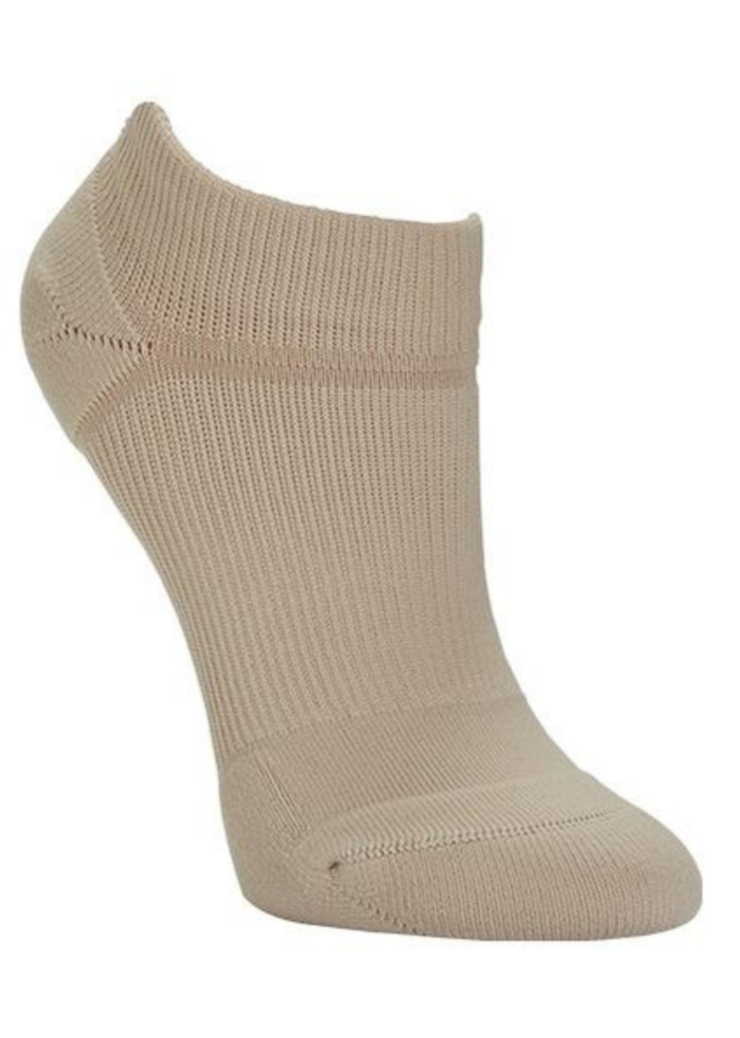 The Amp Shock Sock Nude 1 side view