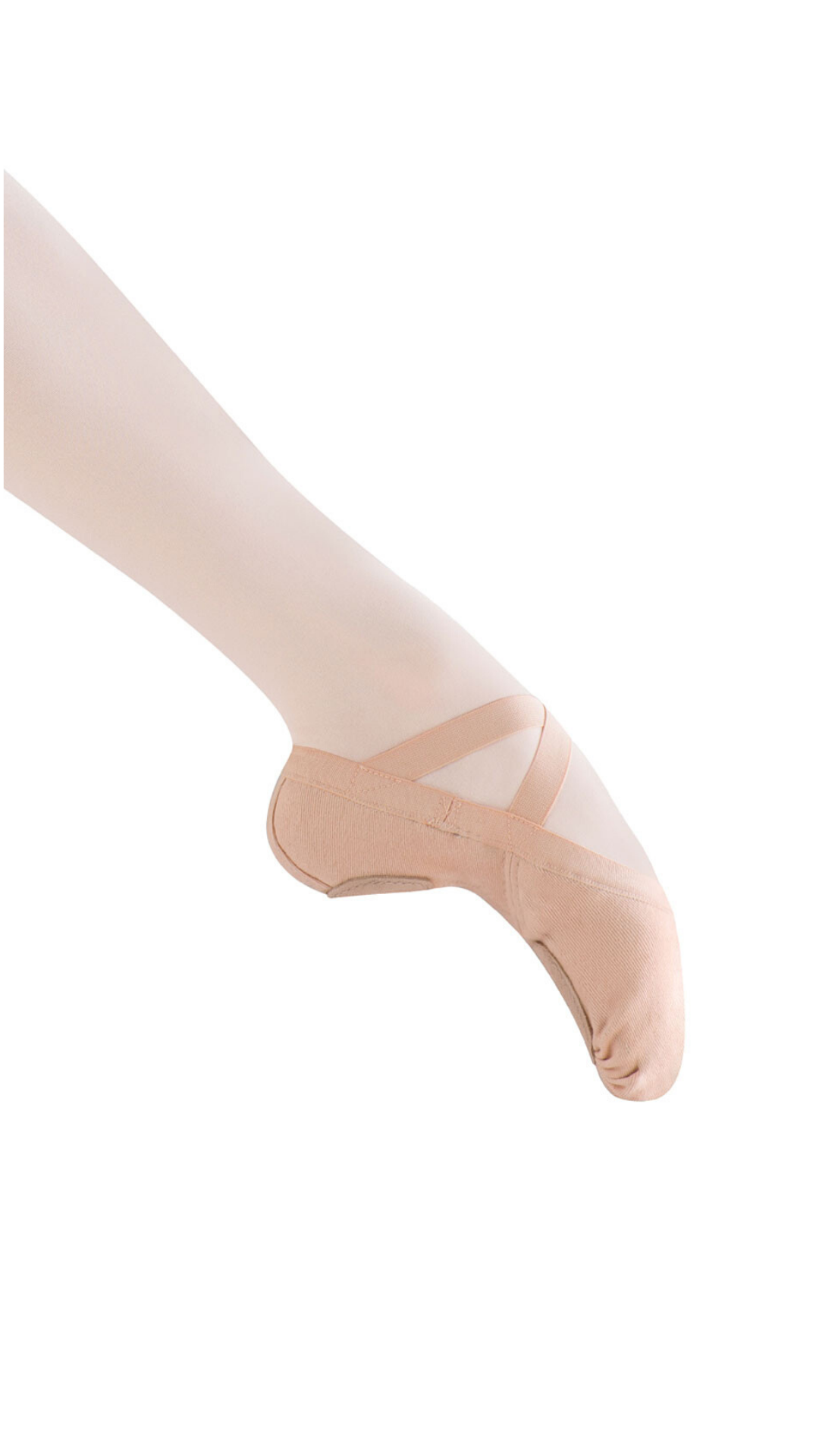Synchrony Canvas Ballet Shoe lateral side view