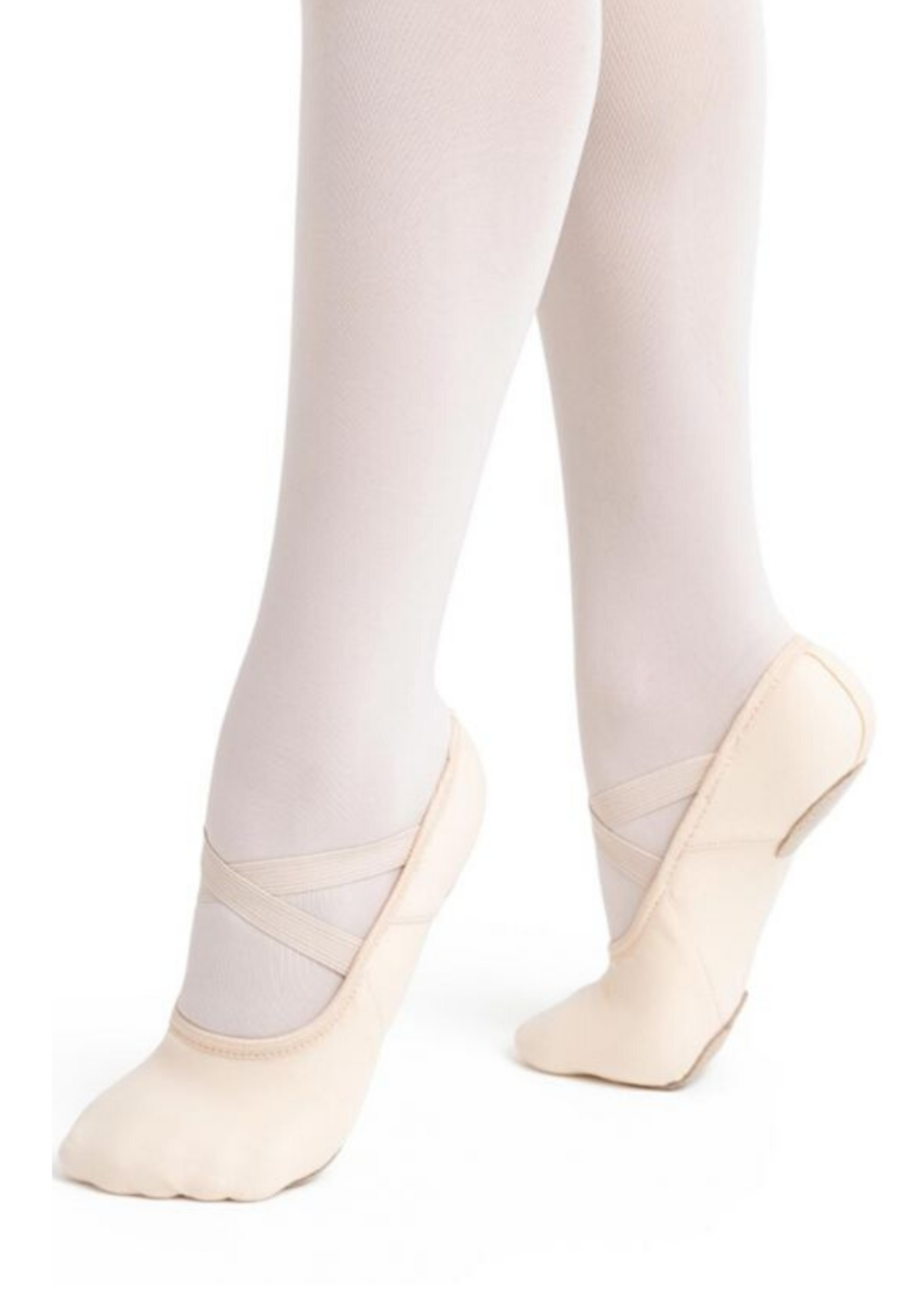 Hanami Canvas Ballet Shoe White lifestyle view 2