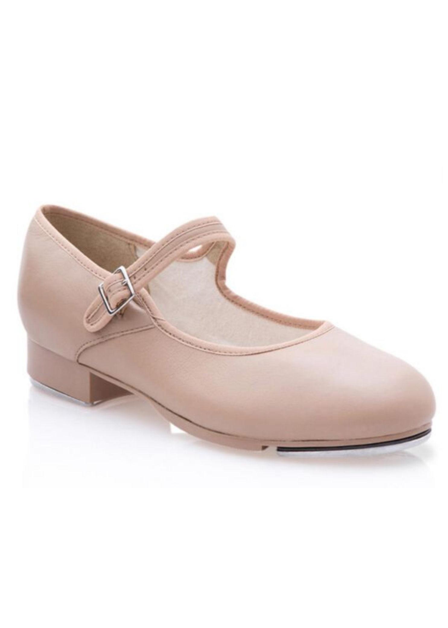Mary Jane Tap Shoe Caramel side view
