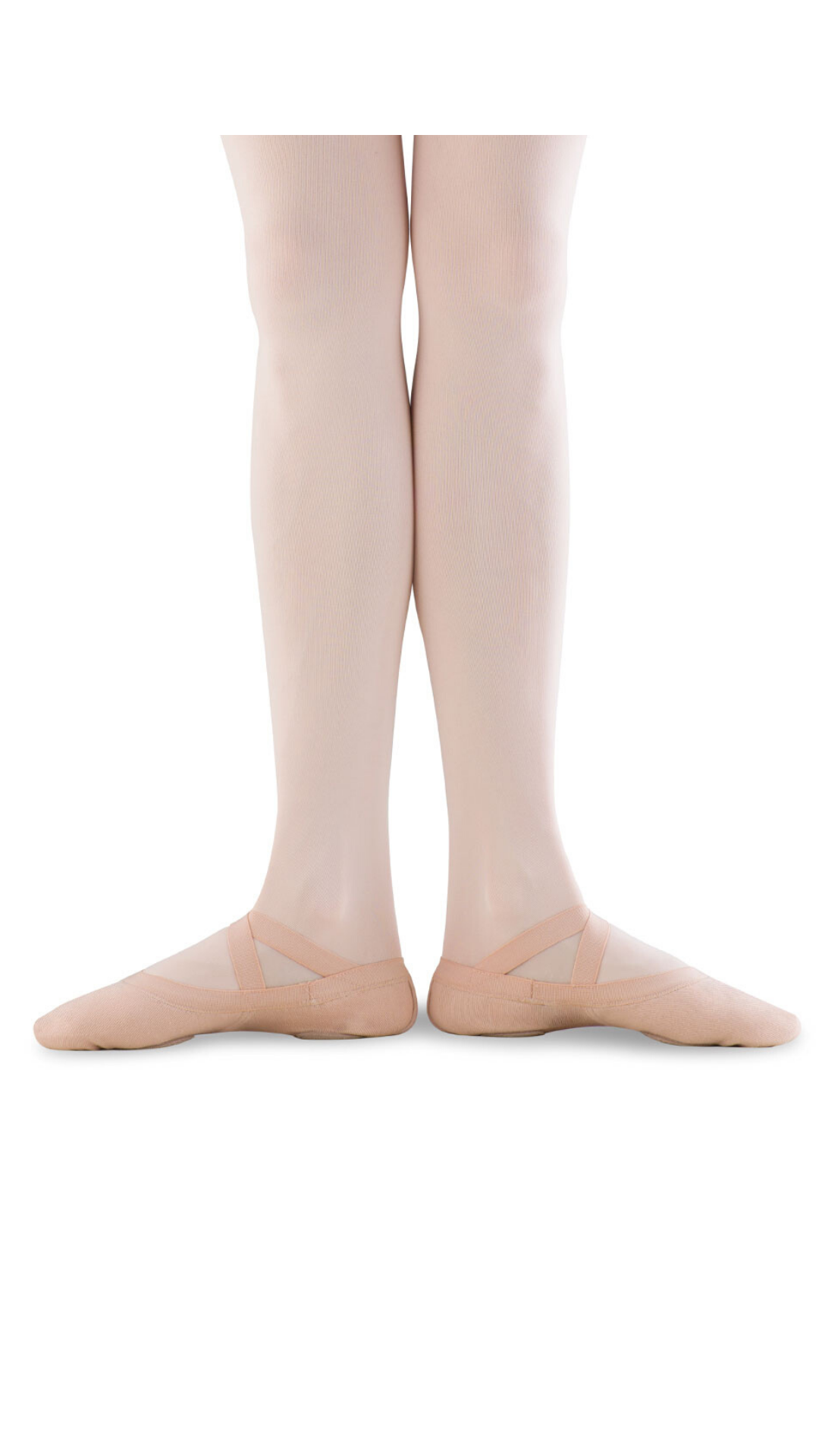 Synchrony Canvas Ballet Shoe medial side view