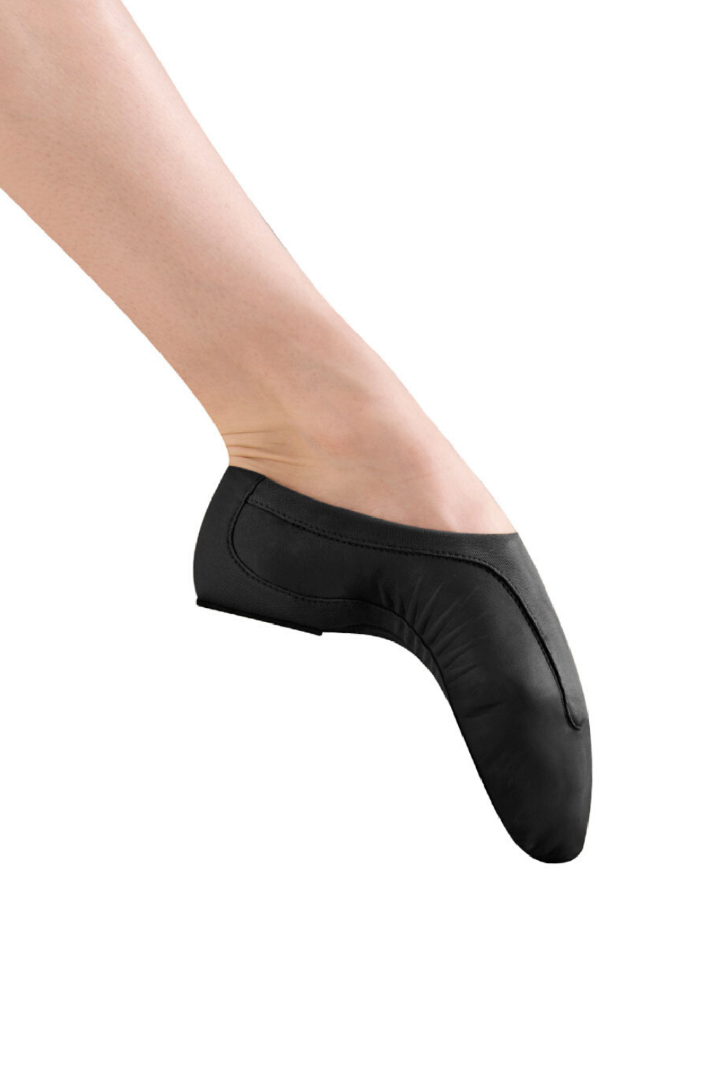 Pulse Leather Jazz Shoe Black side view