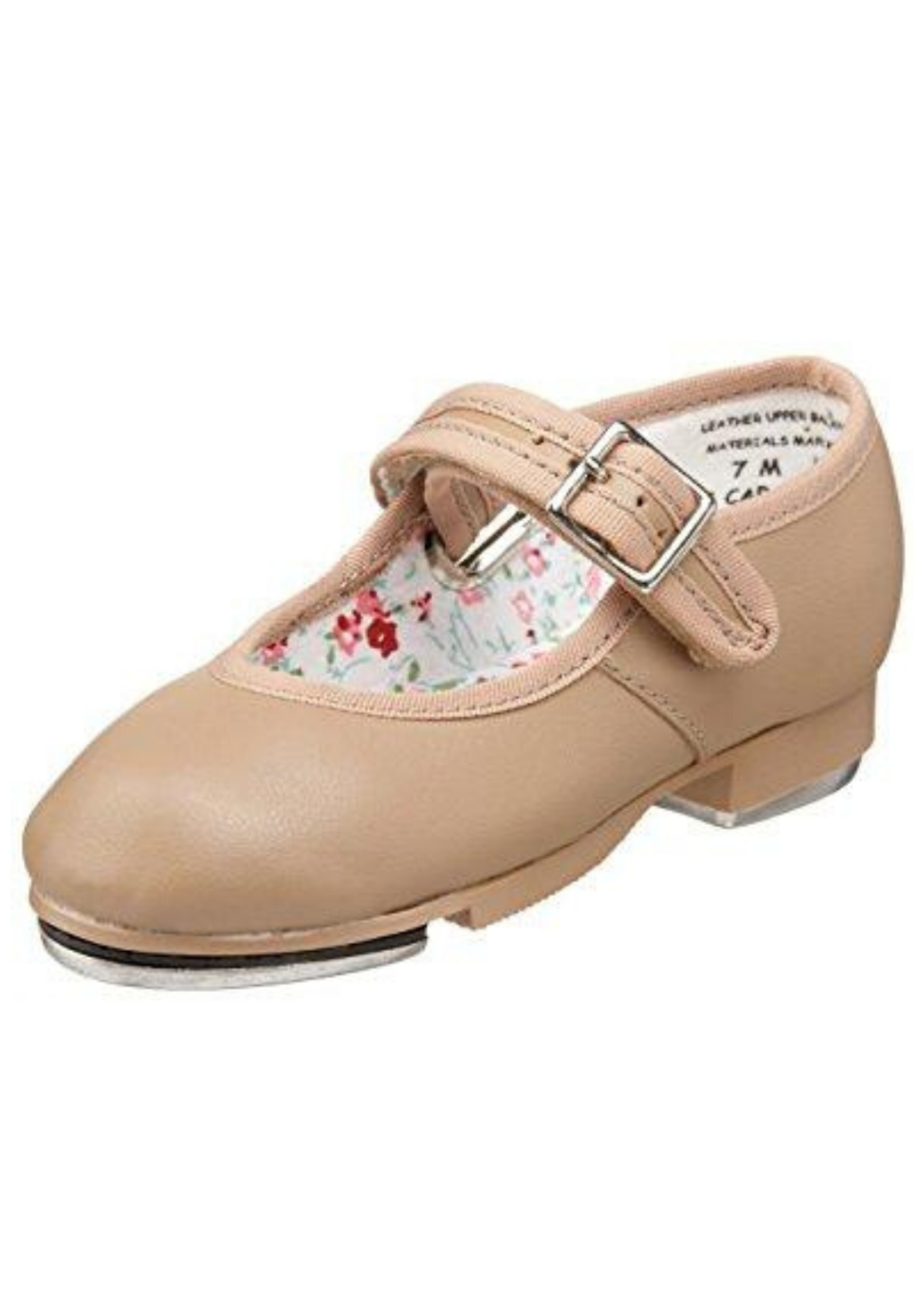 Mary Jane Tap Shoe Caramel side view