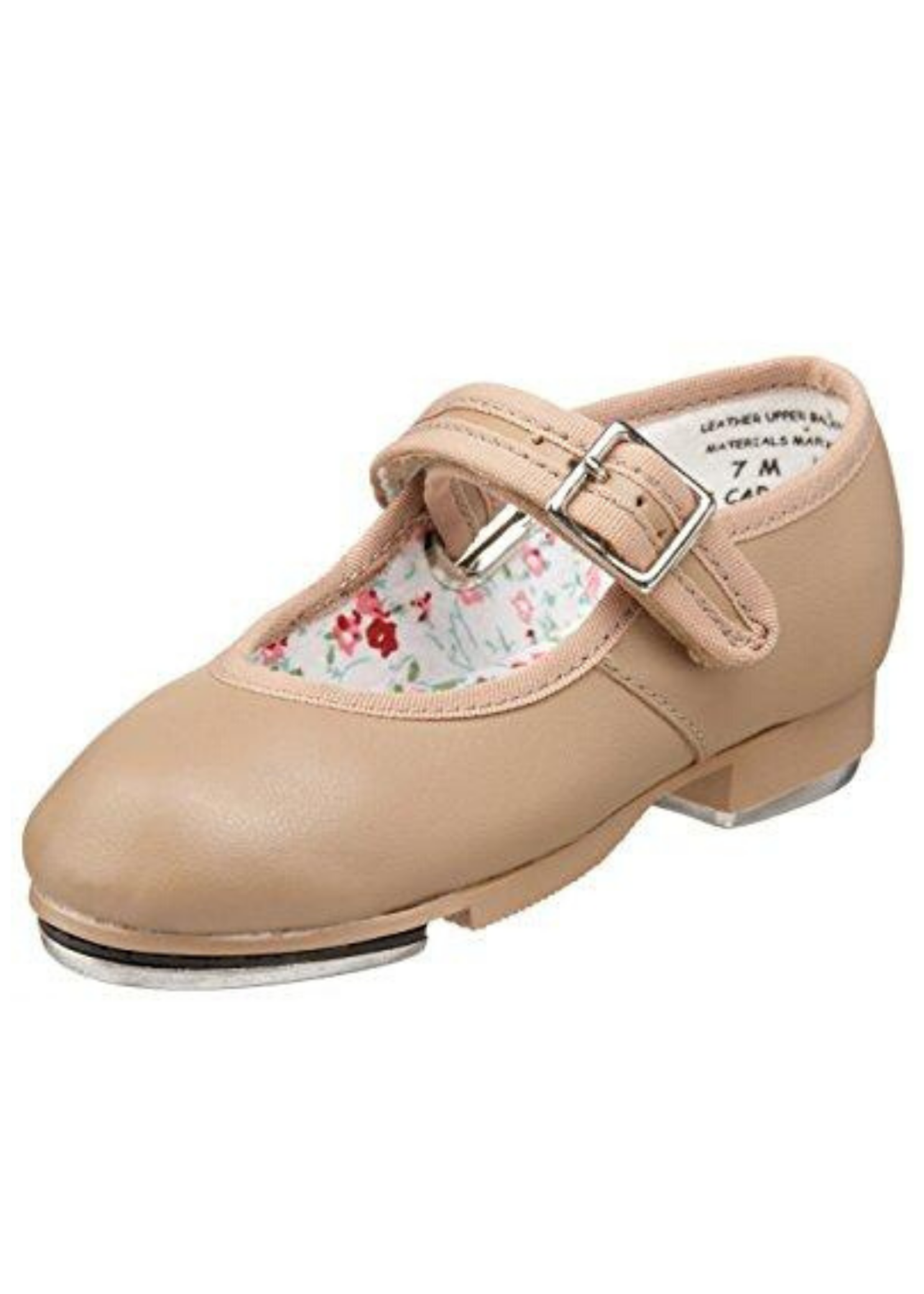 Mary Jane Tap Shoe Caramel side view