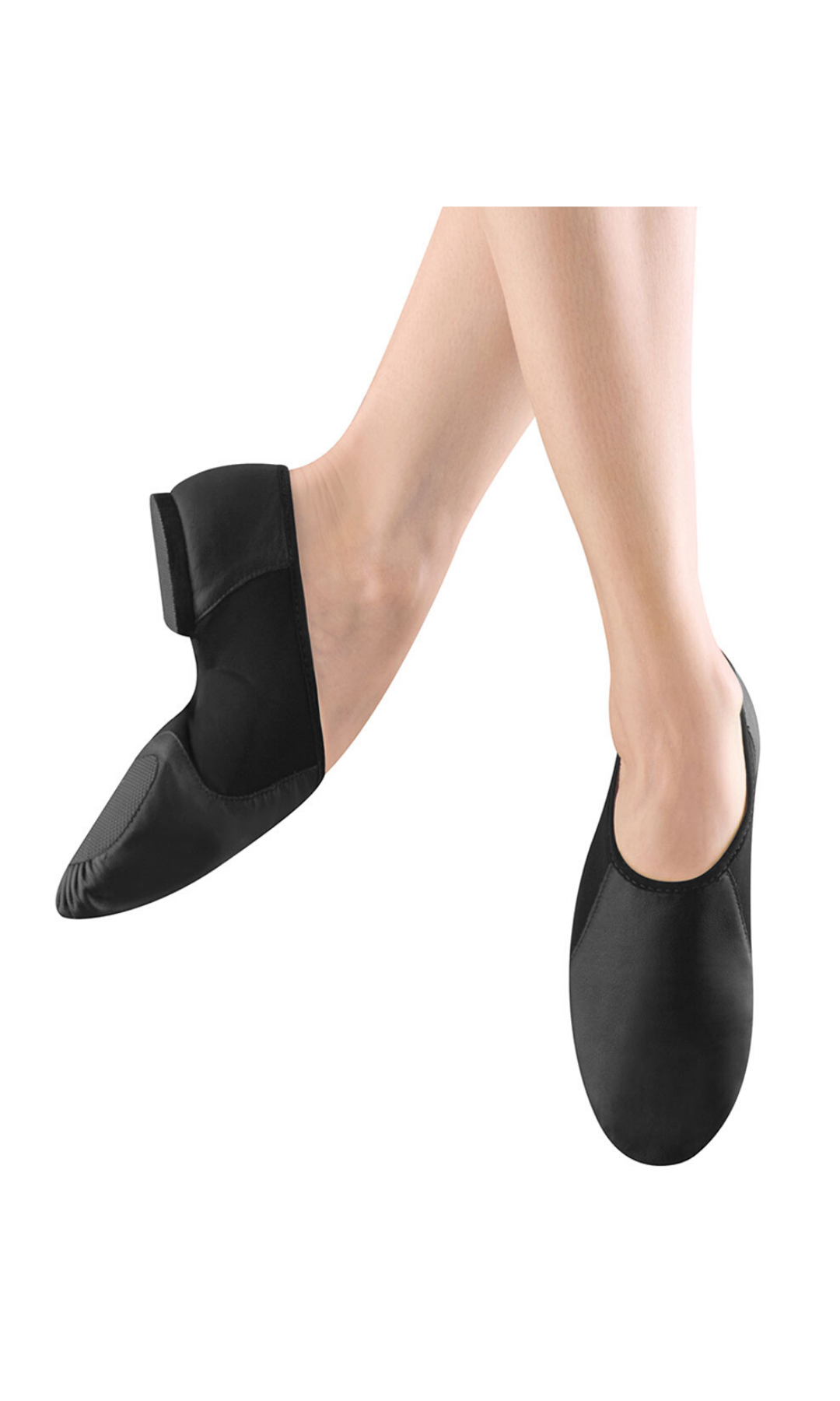 Neo-Flex Split Sole Jazz Shoe Black lifestyle view