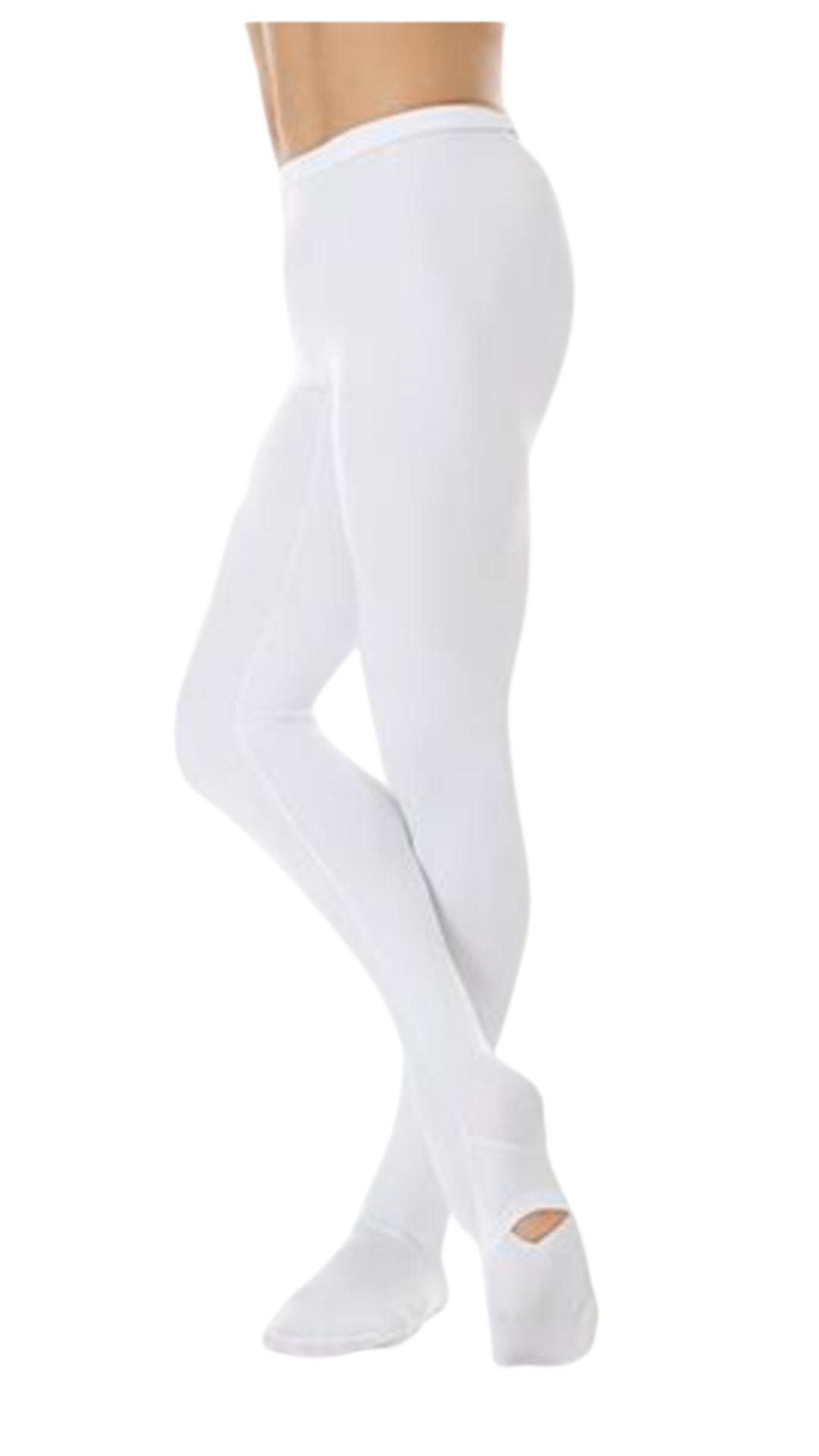 Seamless Convertible Tight Boy Size White