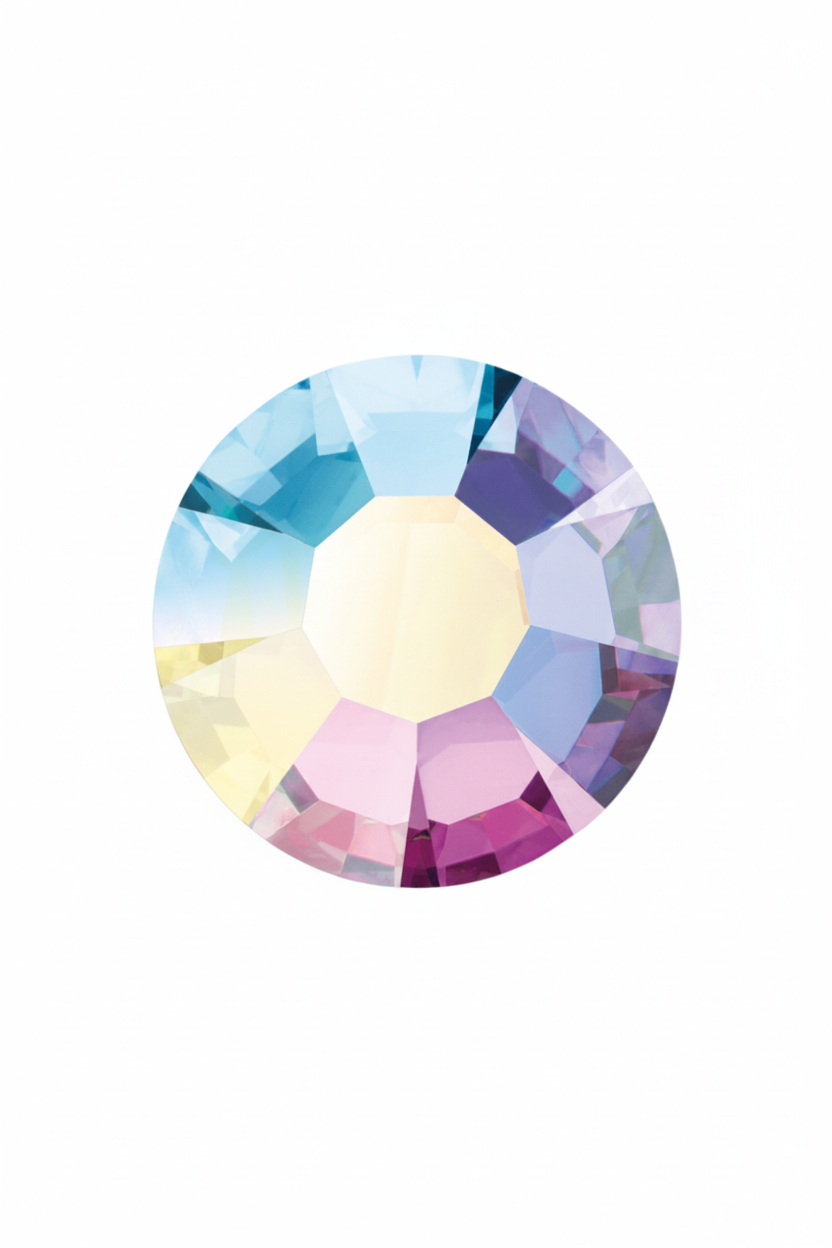 Preciosa MAXIMA Crystals Flatback Rhinestones Crystal AB 30ss