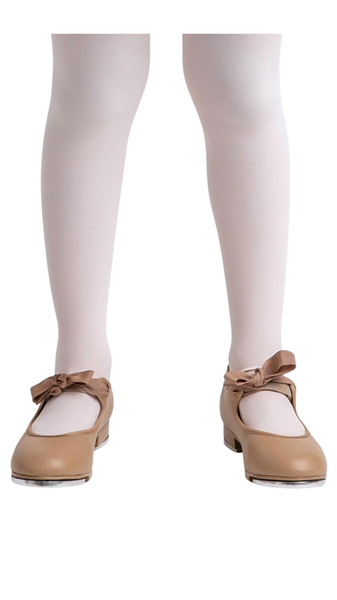 Shuffle Tap Shoe for Child Caramel front view