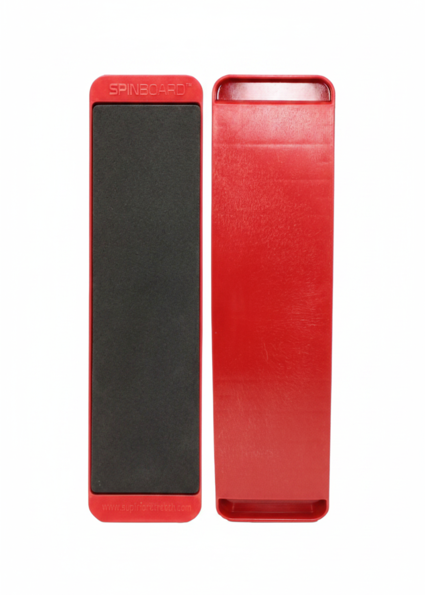Superior Stretch Spin Board red front and back
