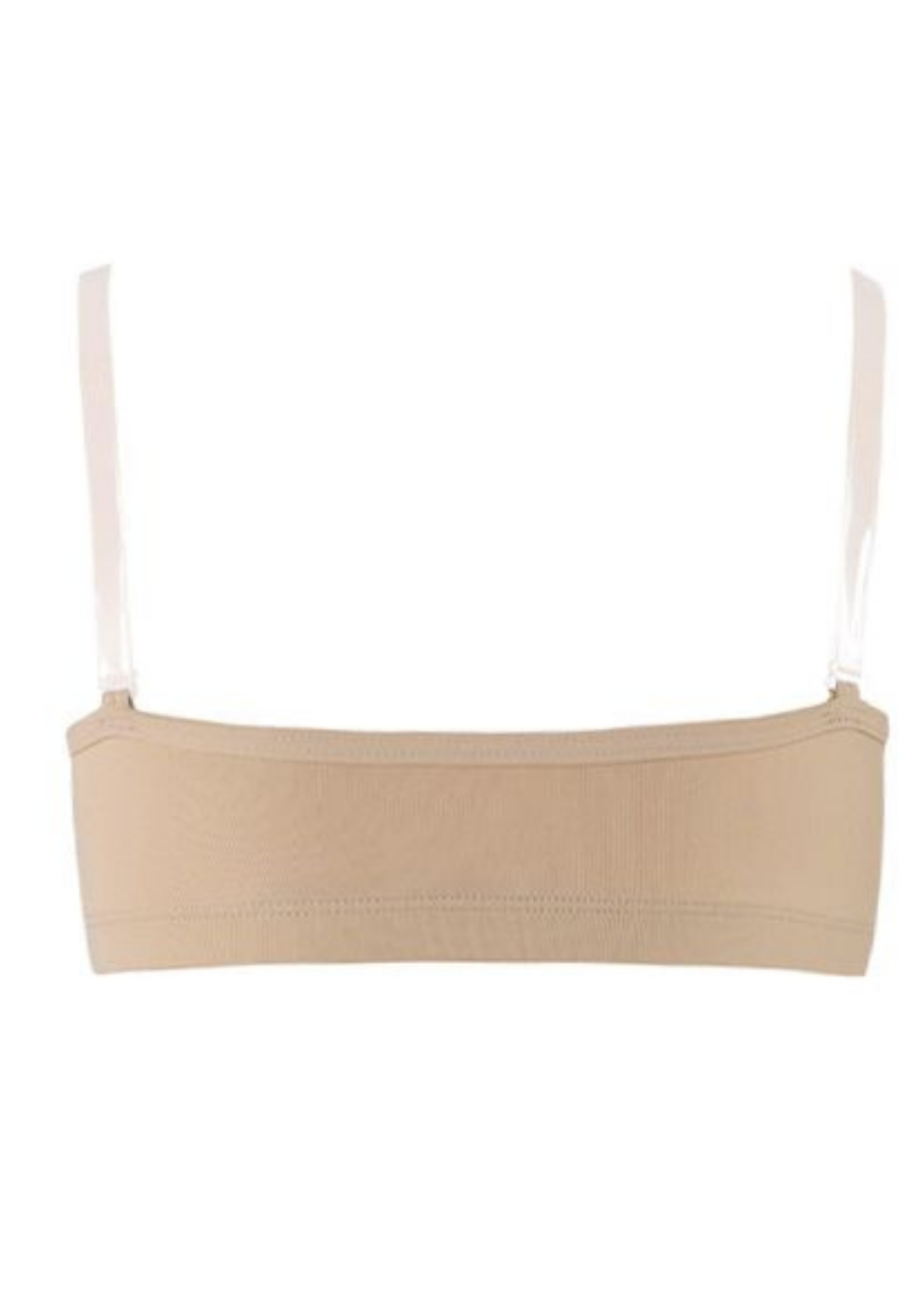 Convertible Bra Top Wheat back view
