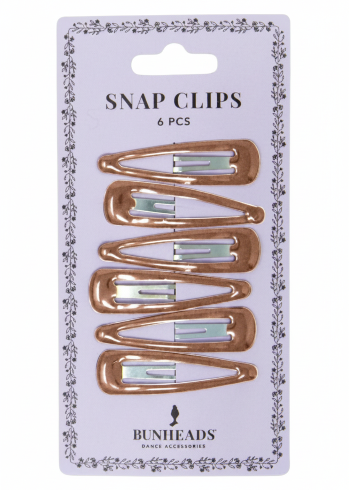 Snap Clips light brown