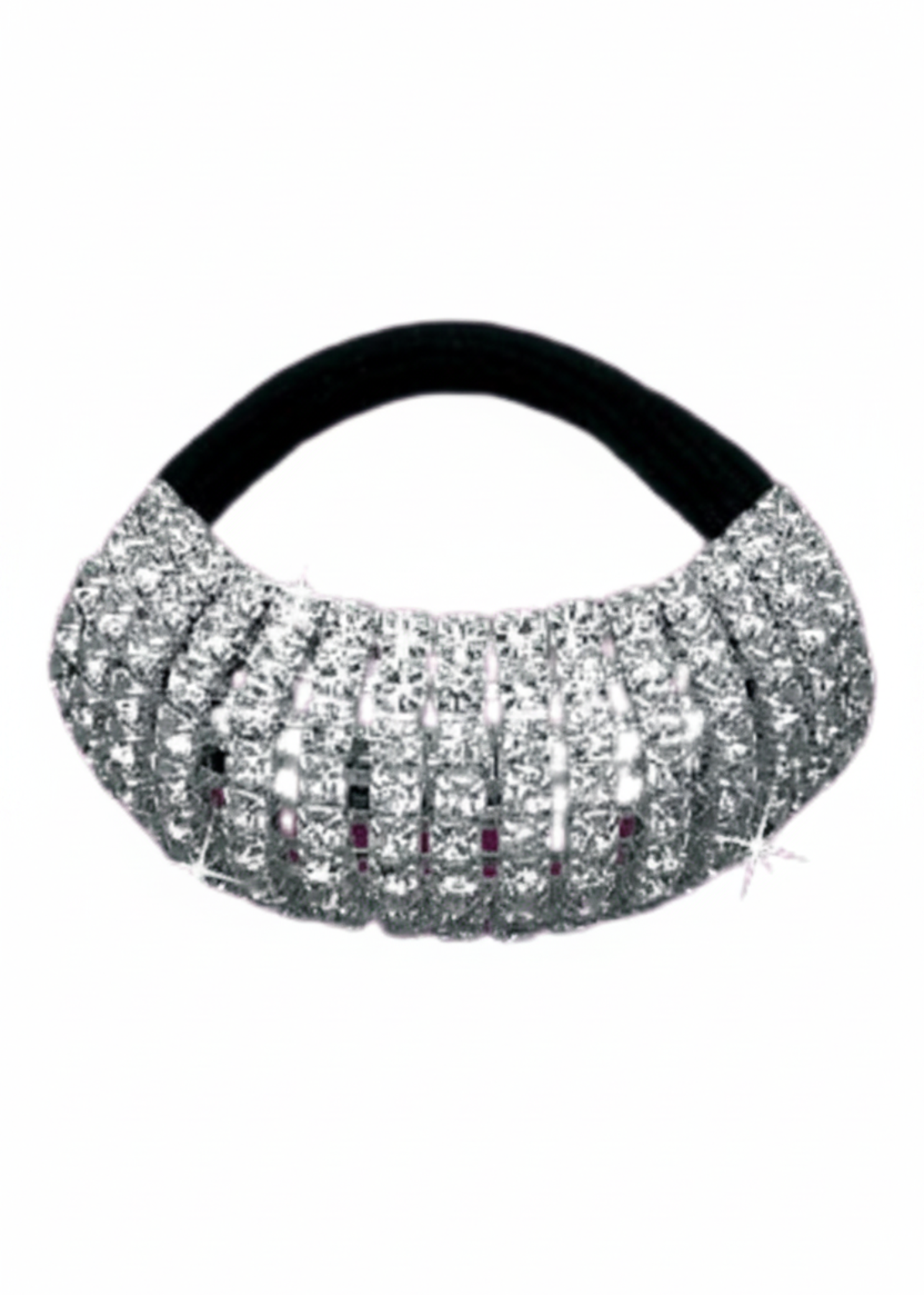 Rhinestone Ponytail Holder detail view 3