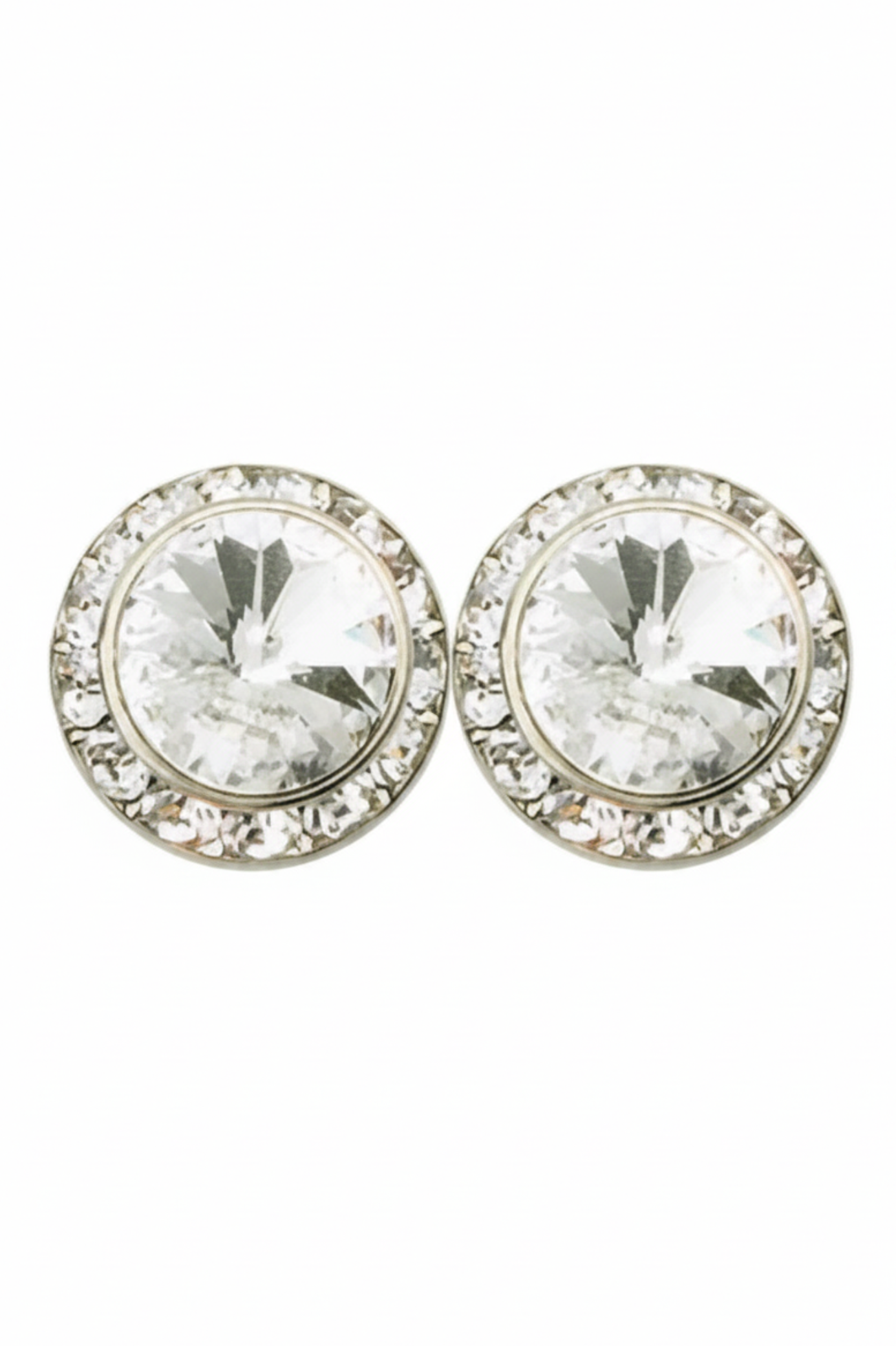 Starlight Performance Rhinestone Earrings 15mm