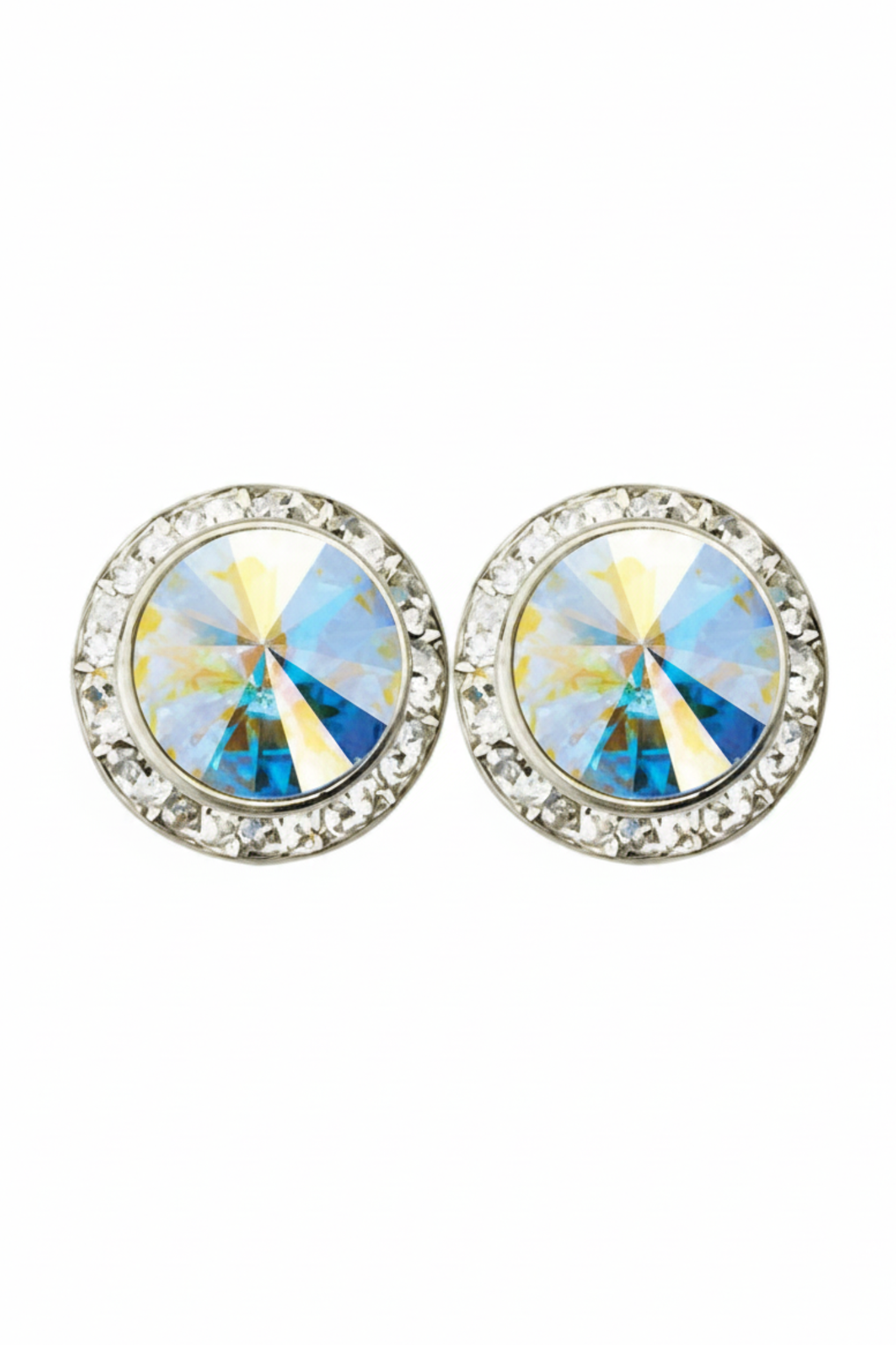 Starlight Performance Rhinestone Earrings 15mm
