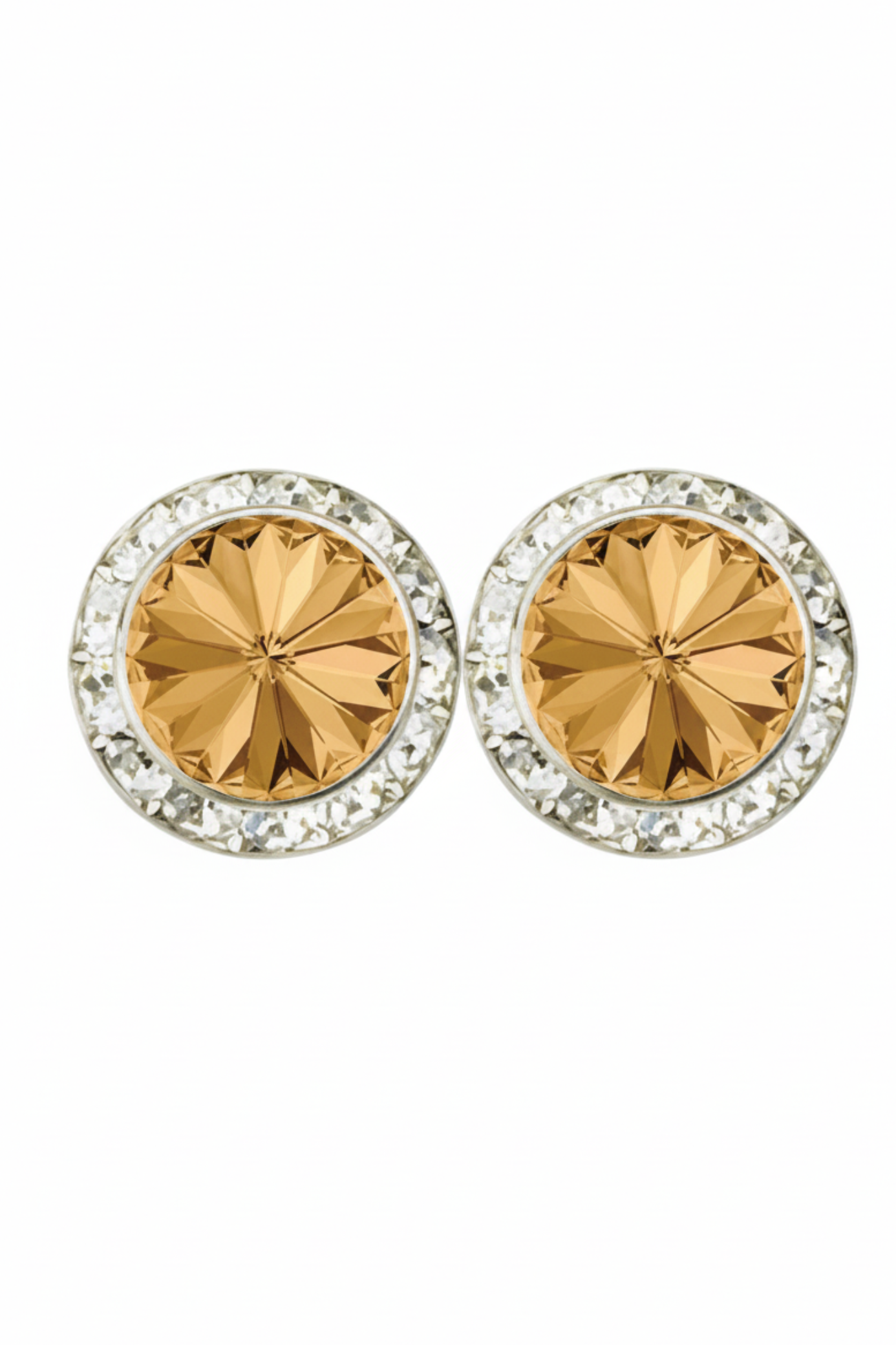 Starlight Performance Rhinestone Earrings 15mm