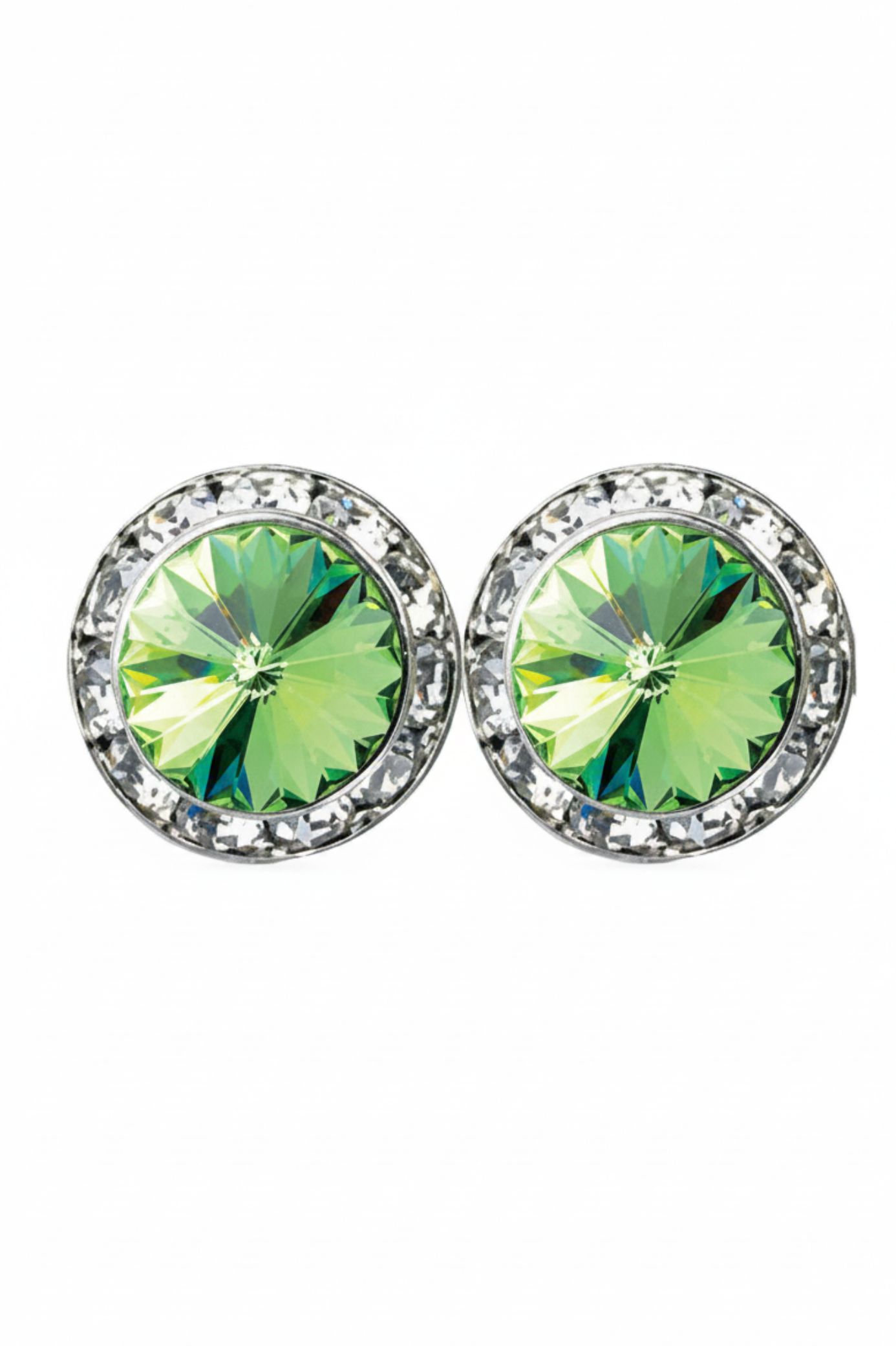 Starlight Performance Rhinestone Earrings 15mm
