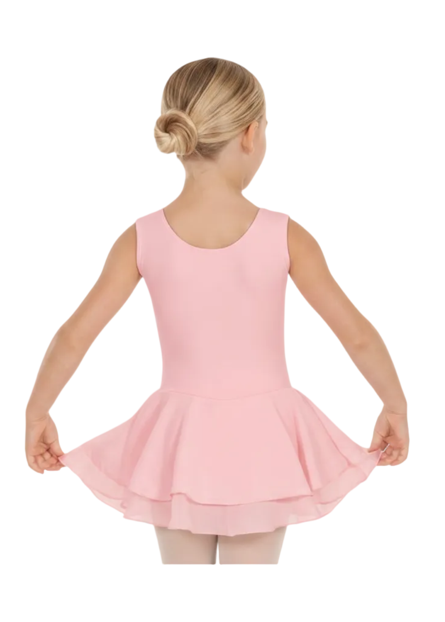 Tank Dress Pink back view