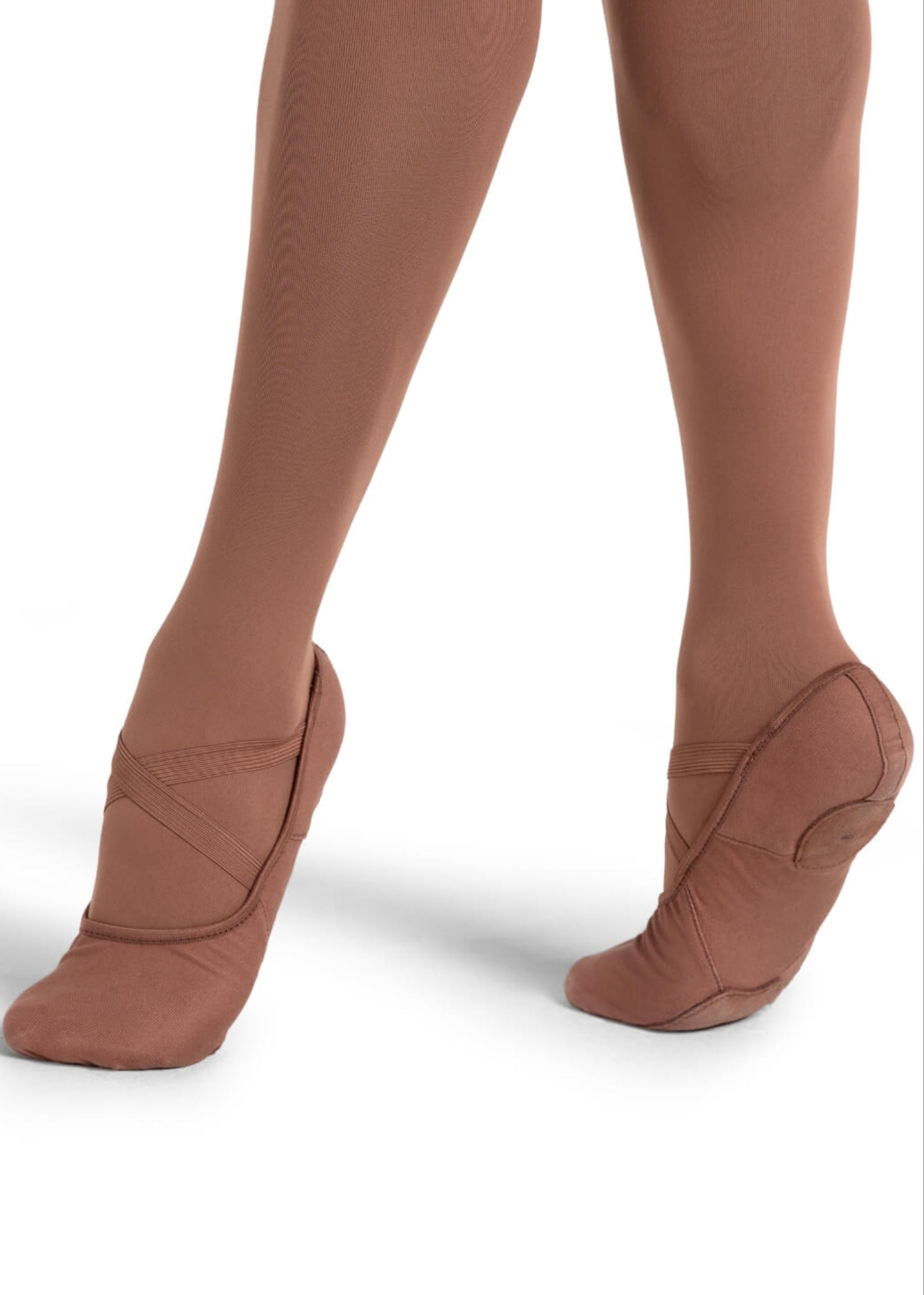 Hanami Canvas Ballet Shoe Mocha lifestyle view
