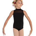 Hyacinth Leotard Black front view