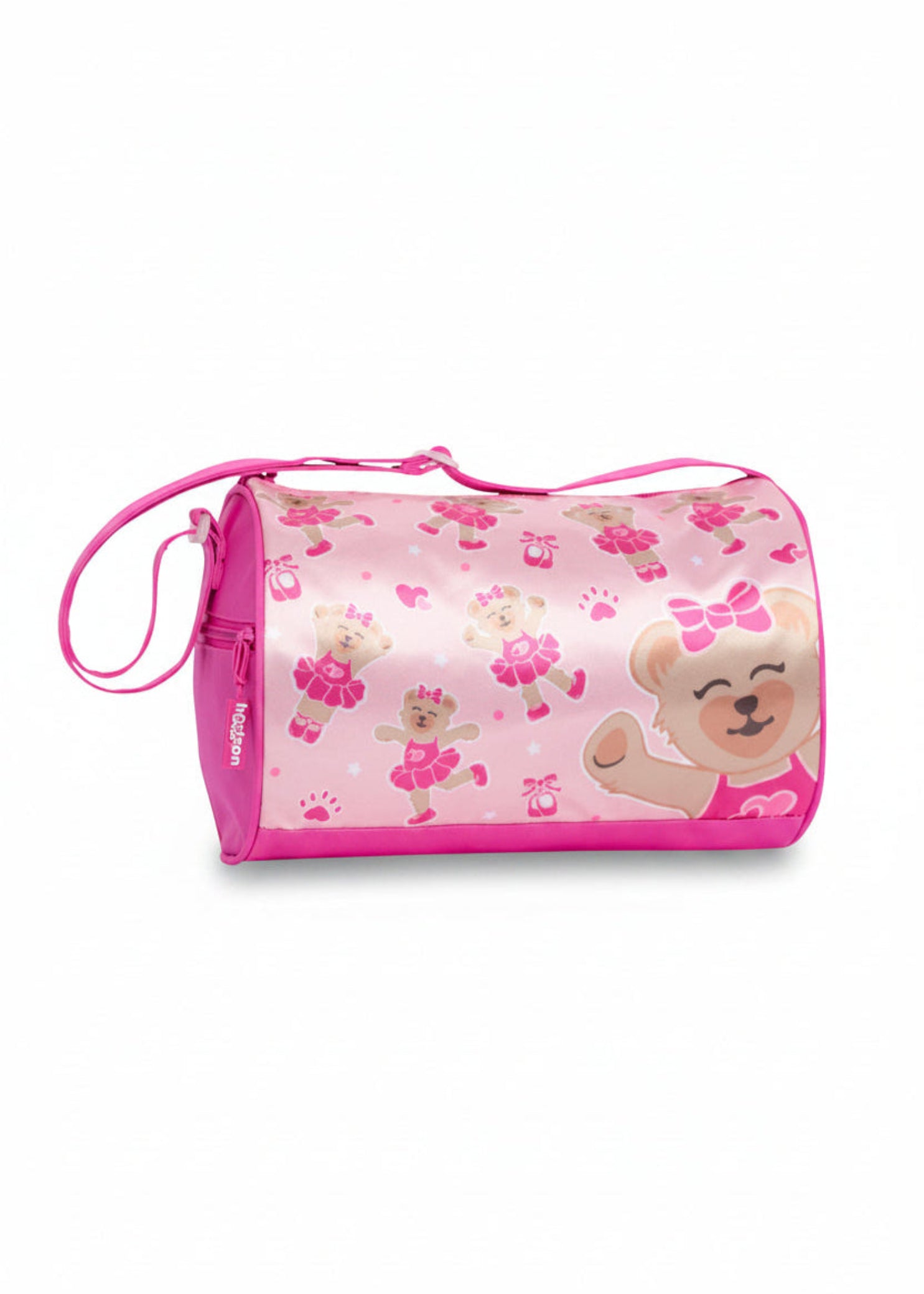 Ballerina Bear Bag Pink front view