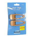 Hair Clips Brown
