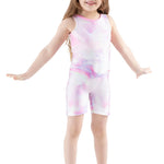 Dreamscape Biketard Galaxy Medium Tulle front view