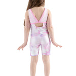 Dreamscape Biketard Galaxy Medium Tulle back view
