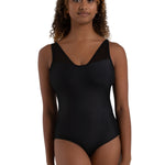 Luisa Leotard Black front view