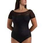 Chryssa Leotard Black front view