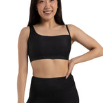 Niki Bra Top Black front view