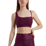 Niki Bra Top Pickled Beet front view